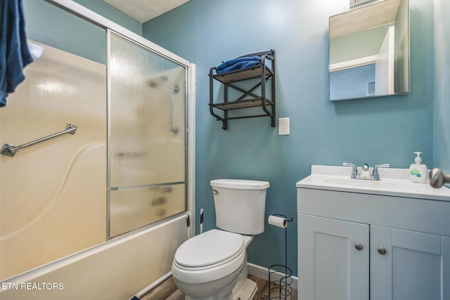 769 Gilmore Rd, Bean Station, TN 37708 - bathroom featuring vanity and bath / shower combo with glass door