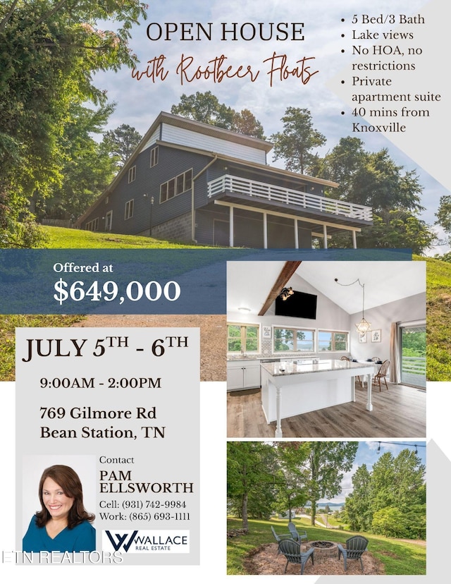 769 Gilmore Rd, Bean Station, TN 37708 - view of marketing collateral with multiple images