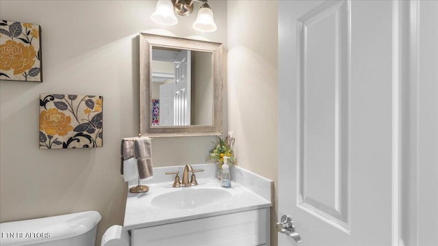 214 Unutsi Trl, Vonore, TN 37885 - bathroom featuring vanity and toilet