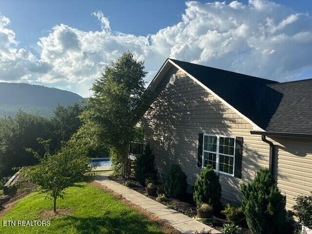 331 Hardin Rd, Dunlap, TN 37327 - view of home's exterior with a mountain view