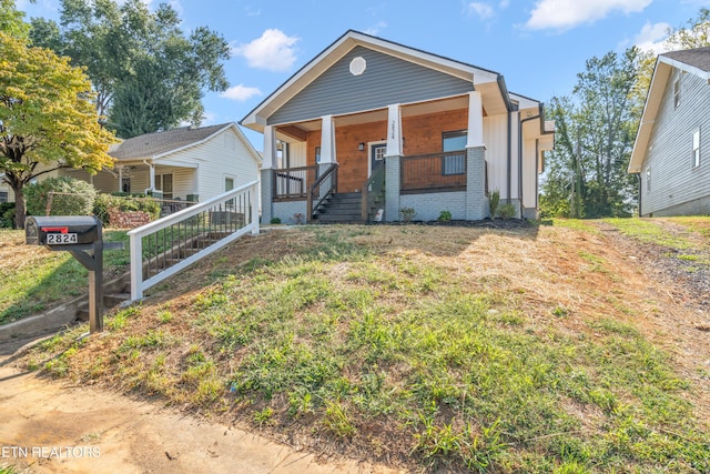 2824 Linden Ave, Knoxville, TN 37914 - view of front facade with covered porch