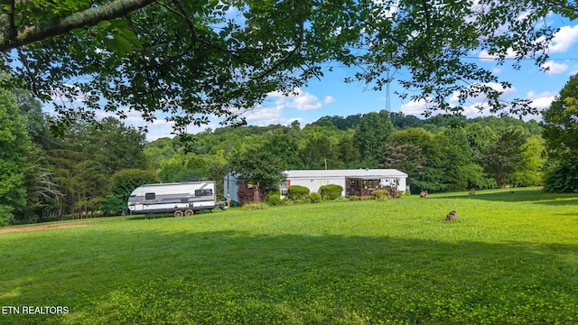 205 County Road 652, Athens, TN 37303 - view of green lawn featuring a view of trees
