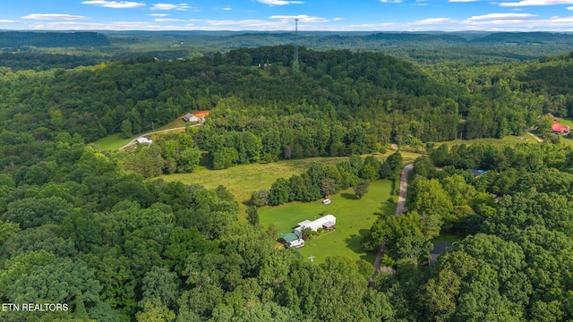 205 County Road 652, Athens, TN 37303 - aerial view of property's location featuring a heavily wooded area