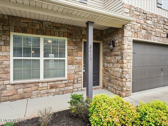 2415 Flannery Way, Powell, TN 37849 - view of exterior entry with stone siding