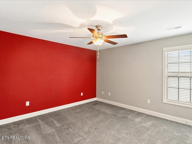 2415 Flannery Way, Powell, TN 37849 - carpeted empty room with ceiling fan and baseboards
