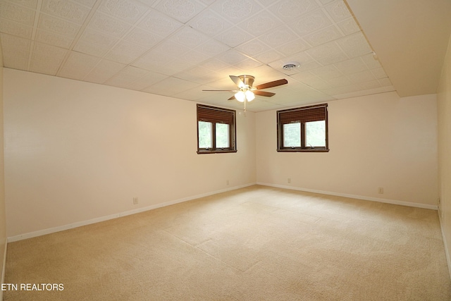 433 Clover Fork Dr, Knoxville, TN 37934 - spare room with light carpet and ceiling fan