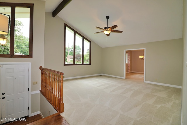 433 Clover Fork Dr, Knoxville, TN 37934 - unfurnished room featuring a ceiling fan and light carpet