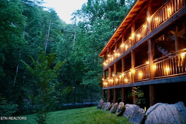 3014 N Clear Fork Rd, Sevierville, TN 37862 - view of property exterior featuring a view of trees