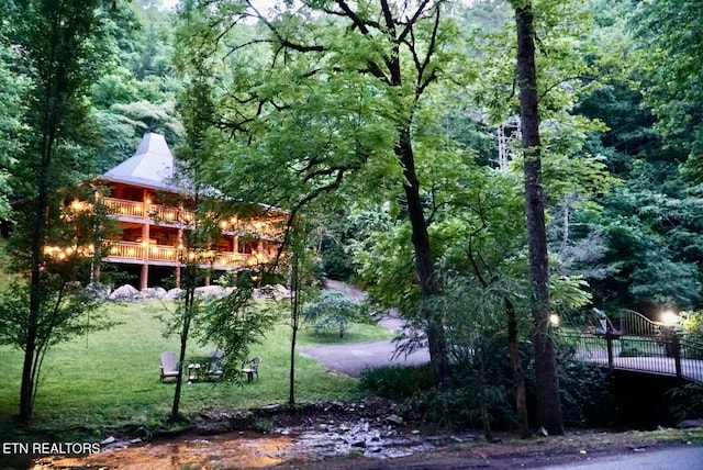 3014 N Clear Fork Rd, Sevierville, TN 37862 - surrounding community with a forest view