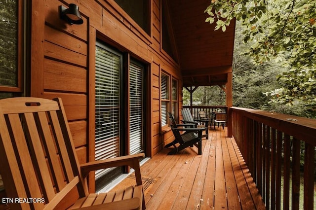 3653 Country Pines Way, Sevierville, TN 37876 - view of wooden deck