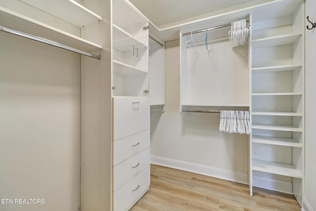 110 Lakecrest Ln, Oak Ridge, TN 37830 - spacious closet featuring light wood-style floors