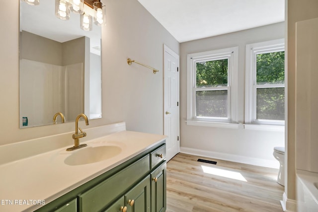 110 Lakecrest Ln, Oak Ridge, TN 37830 - bathroom with vanity and wood finished floors