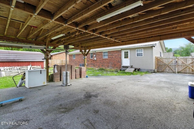 409 Meadow Ln, Middlesboro, KY 40965 - view of patio with entry steps and washer / dryer