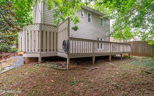 933 Gothic Manor Way, Knoxville, TN 37923 - back of house with a deck