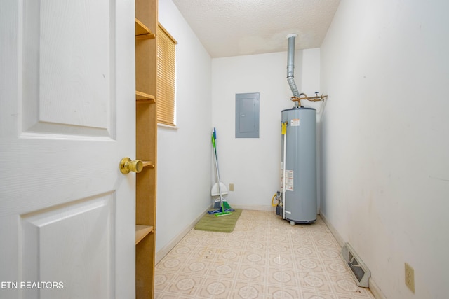 1705 Bobwhite Dr, Maryville, TN 37803 - utility room featuring gas water heater and electric panel