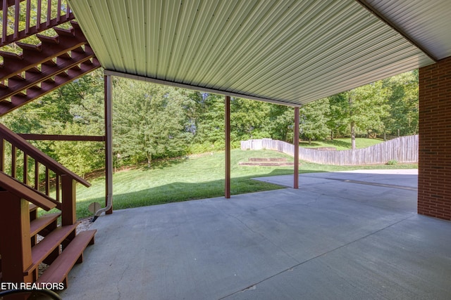 2150 Hirst Cir, Lenoir City, TN 37771 - view of patio with stairway