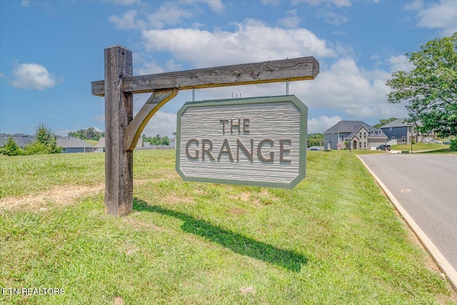 8630 Yellow Aster Rd, Knoxville, TN 37931 - community sign featuring a yard