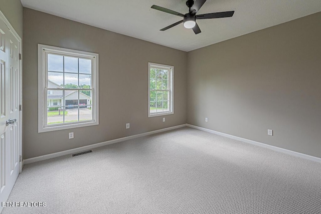 200 W Park Cir, Decatur, TN 37322 - spare room featuring light carpet and ceiling fan