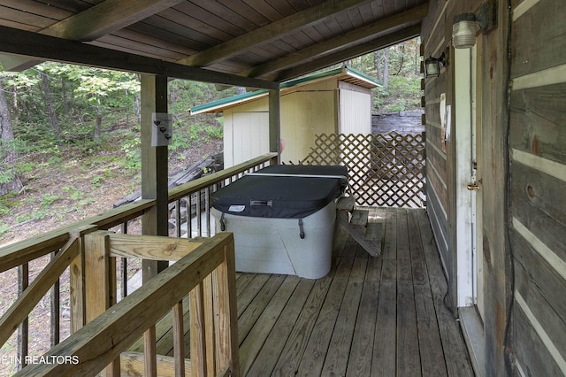 2526 N School House Gap Rd, Sevierville, TN 37876 - view of wooden terrace