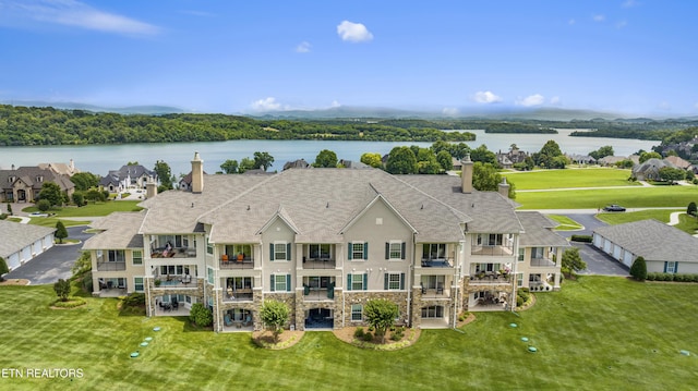 545 Rarity Bay Pkwy Unit 103, Vonore, TN 37885 - view from above of property featuring a nearby body of water