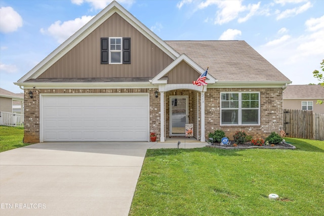 213 Newman Cir, Jefferson City, TN 37760 - view of front of property with brick siding, driveway, and board and batten siding