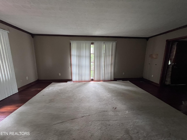 435 Simms Fork Rd, Arjay, KY 40902 - unfurnished room with ornamental molding and carpet flooring