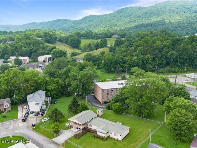 205 Ellison Rd, Lafollette, TN 37766 - drone / aerial view of mountains and a heavily wooded area