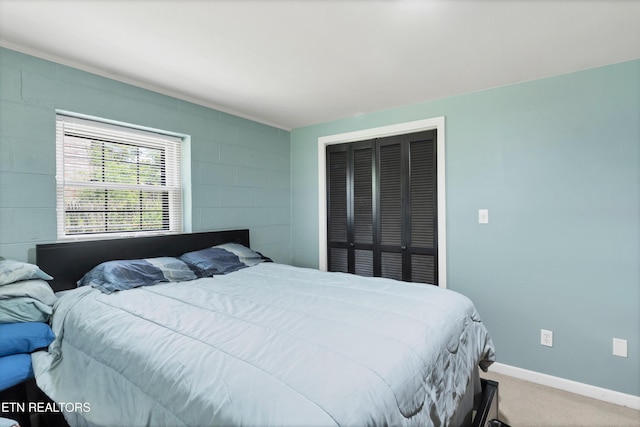 898 W Cunningham St, Alcoa, TN 37701 - carpeted bedroom with a closet and baseboards