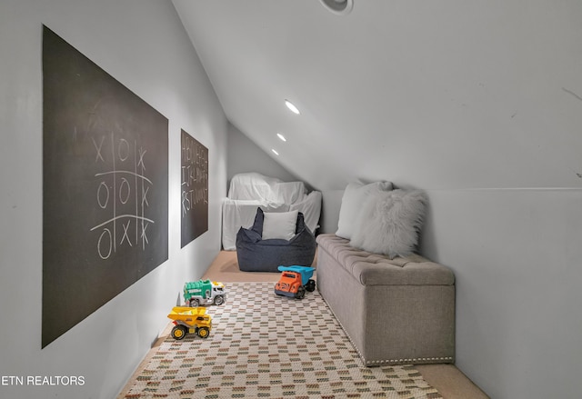 920 Andover View Ln, Knoxville, TN 37922 - recreation room featuring lofted ceiling and recessed lighting