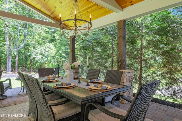920 Andover View Ln, Knoxville, TN 37922 - view of patio / terrace with outdoor dining area