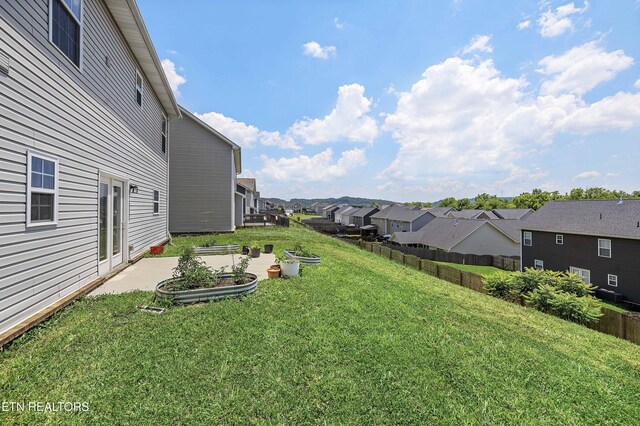 3038 Lazy River Dr, Knoxville, TN 37931 - view of yard with a patio area and a residential view