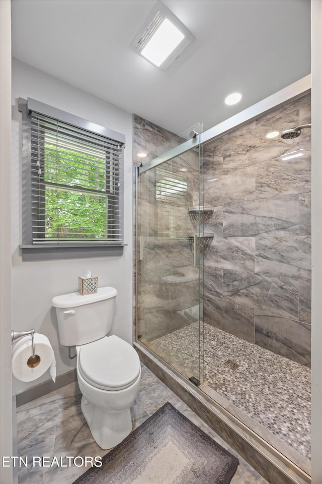 2991 Walden Flats Way, Sevierville, TN 37862 - bathroom with a stall shower and recessed lighting