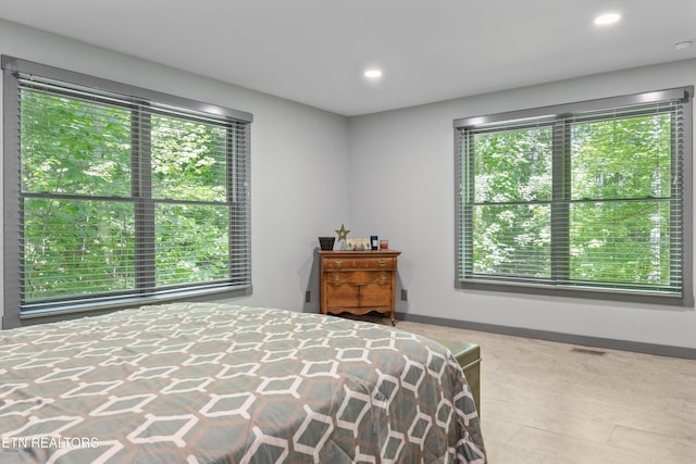 2991 Walden Flats Way, Sevierville, TN 37862 - bedroom featuring multiple windows and recessed lighting