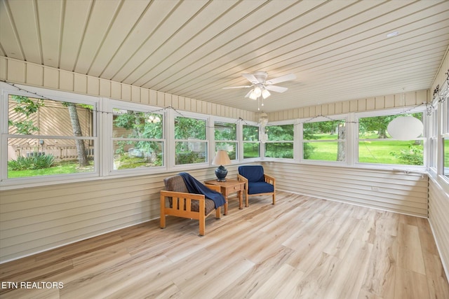 103 Wickham Ln, Fairfield Glade, TN 38558 - sunroom / solarium with a ceiling fan and plenty of natural light