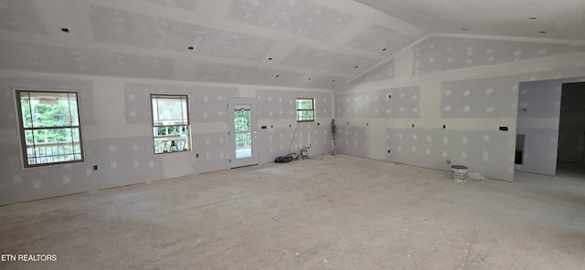 2333 Arrow Trl, Monterey, TN 38574 - empty room with lofted ceiling