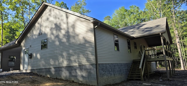 2333 Arrow Trl, Monterey, TN 38574 - view of side of home featuring stairway