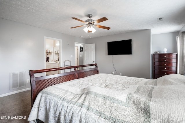 8306 Foxworth Trl, Powell, TN 37849 - bedroom featuring carpet flooring and a ceiling fan