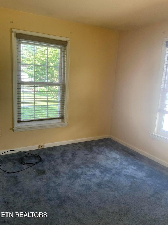 1315 Winchester Ave, Middlesboro, KY 40965 - carpeted empty room with baseboards