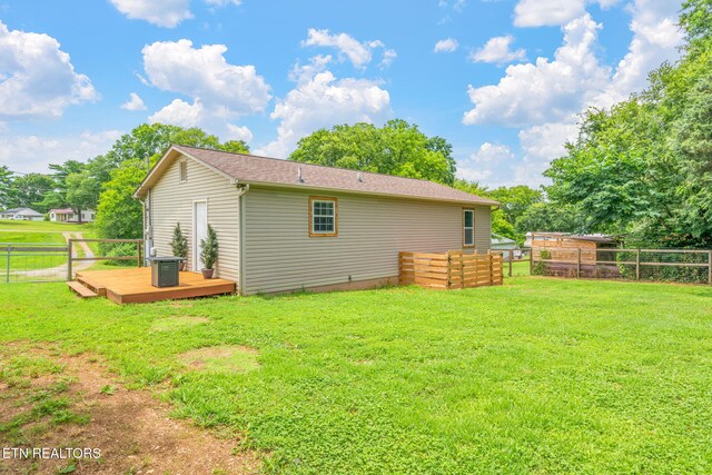 555 N Trigonia Rd, Greenback, TN 37742 - back of house featuring a deck