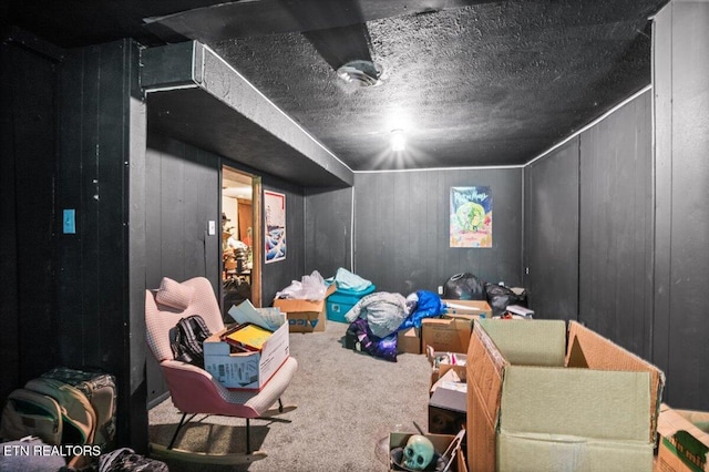 330 Dilbeck Ln, Caryville, TN 37714 - home theater featuring a textured ceiling