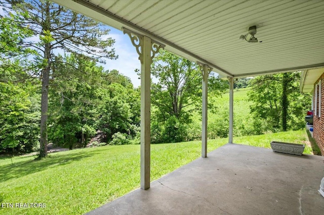 330 Dilbeck Ln, Caryville, TN 37714 - view of patio
