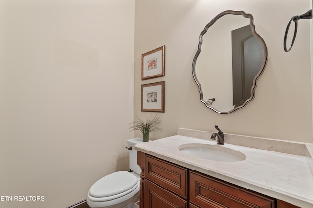 12209 Preston Landing Way, Knoxville, TN 37922 - half bathroom with toilet and vanity