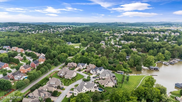 12209 Preston Landing Way, Knoxville, TN 37922 - aerial view of residential area featuring a nearby body of water