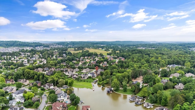 12209 Preston Landing Way, Knoxville, TN 37922 - aerial perspective of suburban area with a nearby body of water