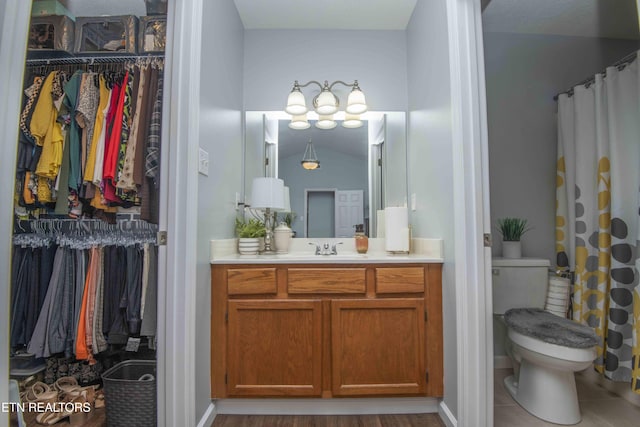 5632 Libby Way, Knoxville, TN 37924 - bathroom featuring vanity and a spacious closet