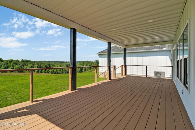 320 Ridge Ln, Monterey, TN 38574 - deck featuring a lawn