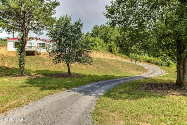 6952 Cottonport Rd, Decatur, TN 37322 - view of dirt / gravel driveway