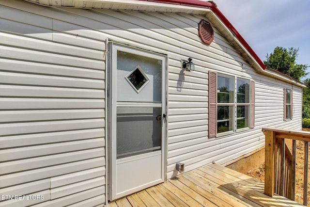 6952 Cottonport Rd, Decatur, TN 37322 - view of deck