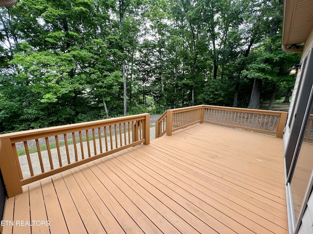 2005 River Mist Cir, New Market, TN 37820 - deck with view of scattered trees