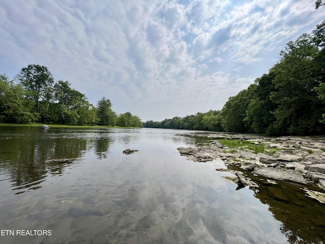 2005 River Mist Cir, New Market, TN 37820 - water view with a heavily wooded area